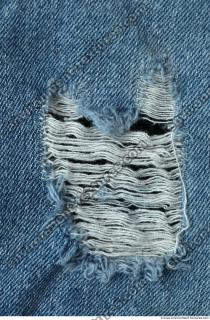 fabric jeans blue damaged 0007